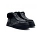 Funkette Platform Boots - Leather Black