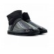 Clear Quilty Boots Mini - Black