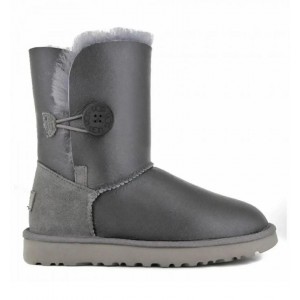 UGG Bailey Button Metallic - Grey