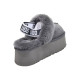 UGG Funkette Suede Platform - Grey