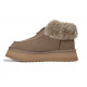 UGG Funkette Platform Boots - Cappuccino