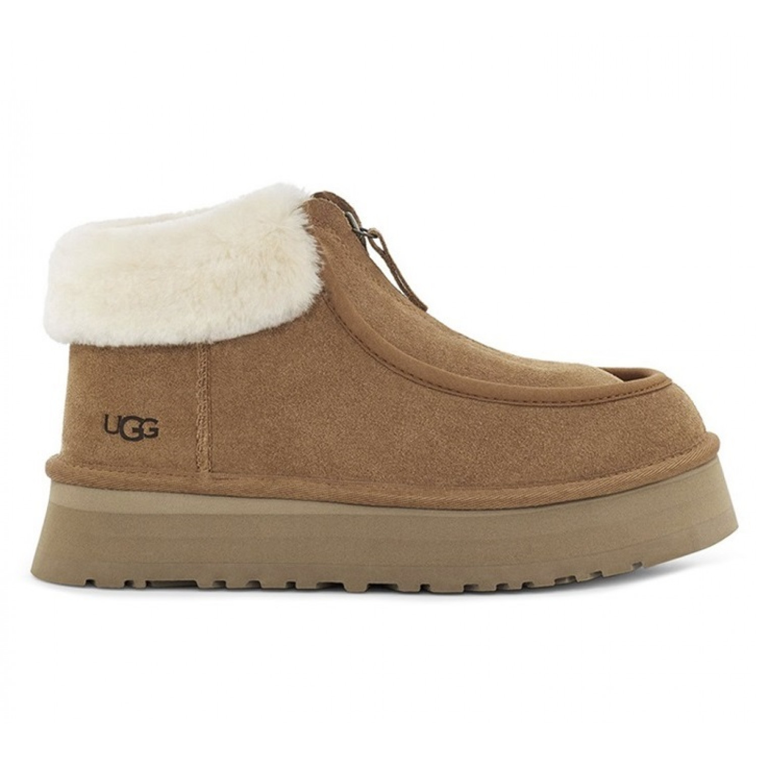  UGG Funkette Platform Boots - Chestnut