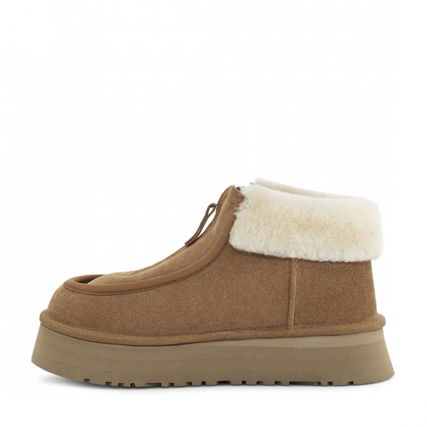  UGG Funkette Platform Boots - Chestnut