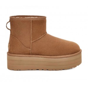 UGG Мини Platform - Chestnut