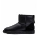 UGG Mens Classic Mini Zip Metallic - Black