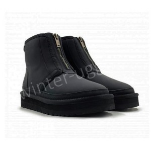 Женские Ботинки Neumel Platform Zip - Black