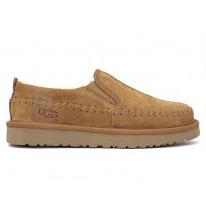 UGG Mens Stitch Slip On - Chestnut