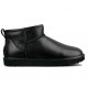 UGG Mens Classic Ultra Mini Leather - Black